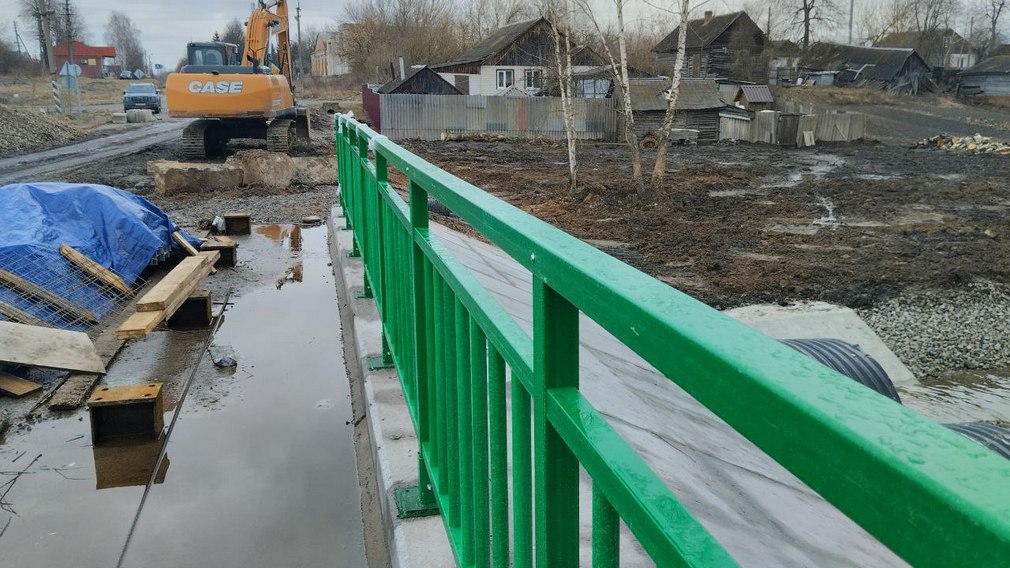 В Климовском районе Брянской области завершается капитальный ремонт моста